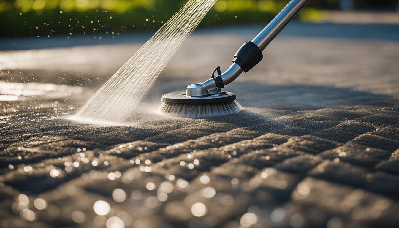 Pressure Washing Patio Stones